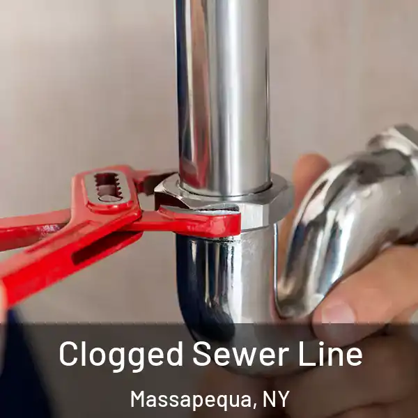  Clogged Sewer Line Massapequa, NY